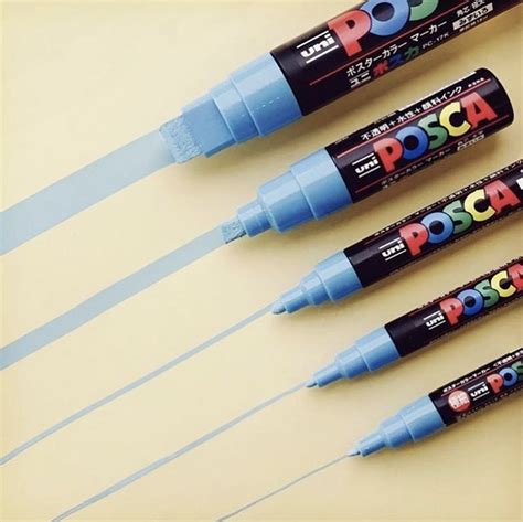 posca  artdiscount stationery art marker art paint marker