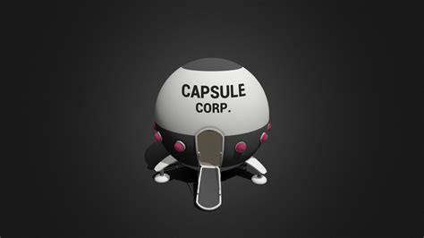 capsule corp  model  hellpatrolstudios ef sketchfab