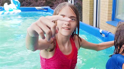 hours swimming pool challenge stef  sem youtube