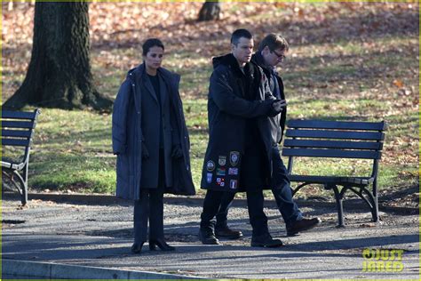 Matt Damon And Alicia Vikander Share Laughs On Bourne Set Photo