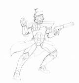 Commando Droid sketch template