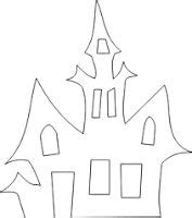image result  haunted house outlines silhouette clip art