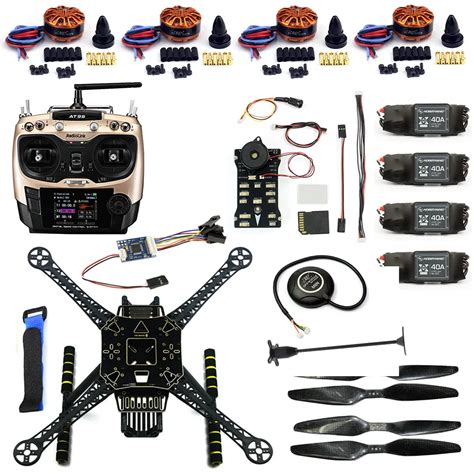 buy   diy fpv drone kit  quadcopter frame  esc  kv motor