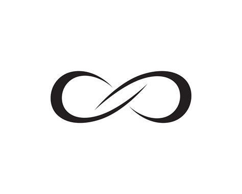 infinity logo  symbol template icons vector  vector art