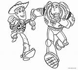 Buzz Lightyear Coloring Pages Kids Printable Cool2bkids sketch template