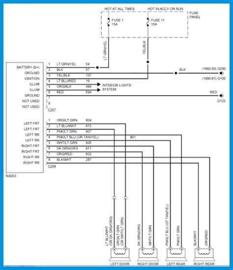 ford ranger radio wiring diagram schematic wiring diagrams solutions