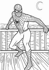 Spiderman Coloring Pages Sheet Activity Colorear Para Spider Colouring Man Book Kids Printable Coloriage Easy Kleurplaat Way Learn Colorier Fargelegging sketch template