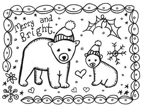christmas coloring cards  coloring kids coloring kids