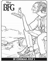 Bfg Coloring Pages Activity Sheets Click sketch template