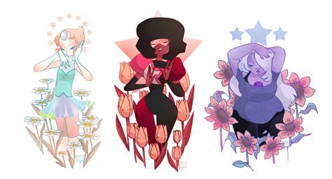 Garnet Pearl And Amethyst ♥ Steven Universe Is One Of My