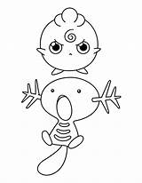 Wooper Bubakids sketch template