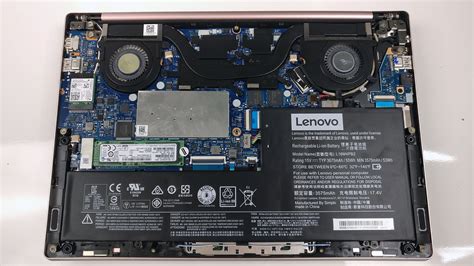 Inside Lenovo Ideapad 720s Disassembly Internal Photos