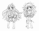 Coloring Pages Sureya Chibi Deviantart Mika Girl Cute Anime Book Books Colorier sketch template