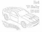 Mustang Coloring Ford Pages Printable Car Getdrawings Classic Getcolorings Color Print Marvelous sketch template
