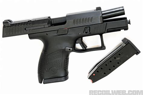 review  cz p  pistol recoil
