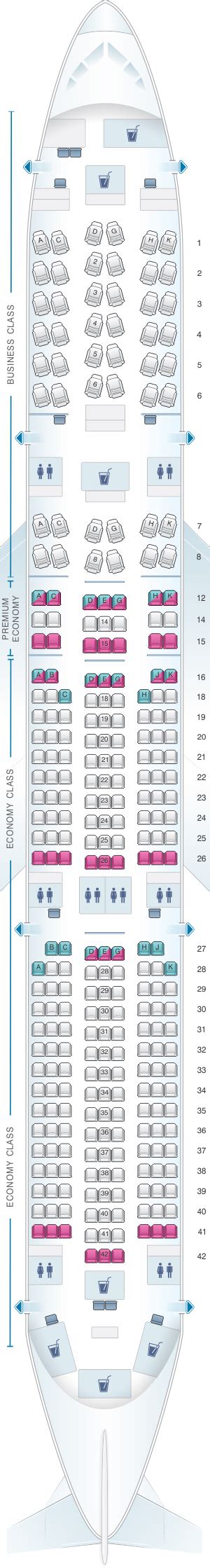 seat map air france image