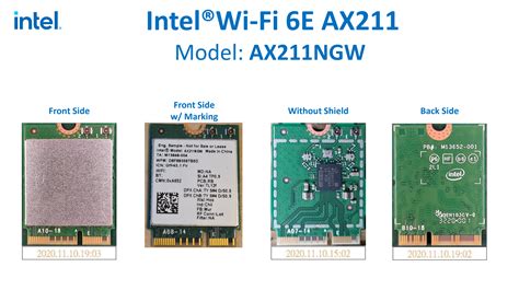 differences between intel ax211 vs ax210 wifi 6e bluetooth v5 2 intel