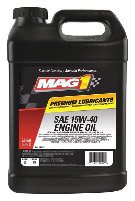 mag  conventional diesel engine oil  gal