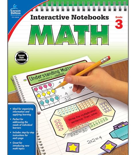math resource book math interactive notebook interactive notebooks