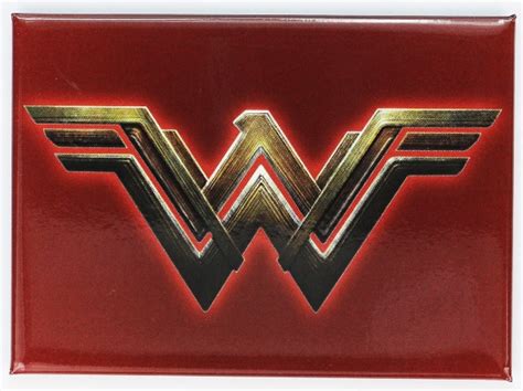 wonder woman logo fridge magnet dc comics justice league superman batman snider