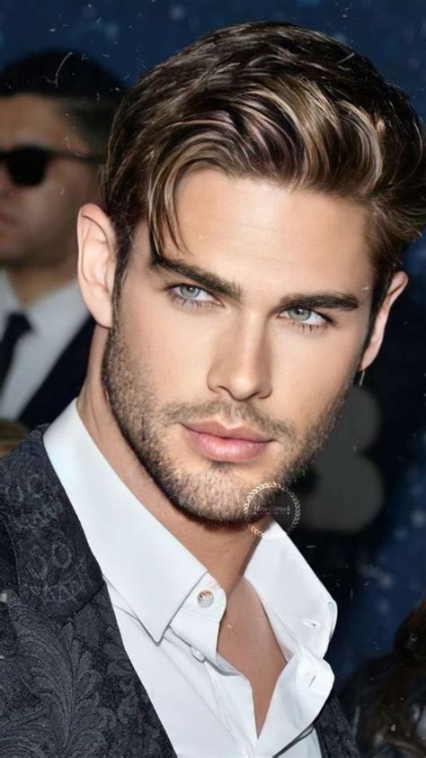 Heart Struck💝 Beautiful Men Faces Long Hair Styles Men Male Model Face