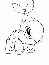 Turtwig Pokemon Coloring Pages Treecko Drawing Color Popular Getcolorings Getdrawings sketch template