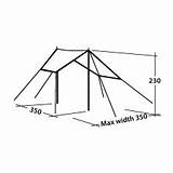 Outwell Tarp Polycotton sketch template