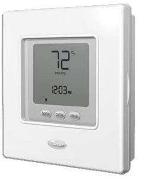 carrier tc pac programmable thermostat gas elect ht