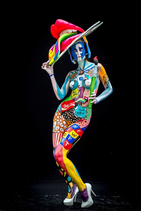 world bodypainting festival  pictures culture  guardian