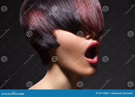 open mouth stock photo image  gracefully closeup