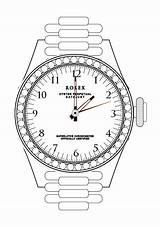 Rolex Paintingvalley sketch template