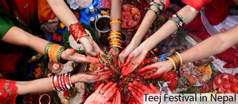 Teej Festival In Nepal Festival Of Nepali Womens Teej Festival