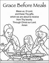 Meals Thecatholickid Lord Bless Thy Bounty Cnt Mls sketch template