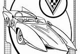 Coloring Pages Racer Speed Mach Five sketch template