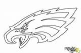 Eagles Nfl Logo Philadelphia Drawing Eagle Simple Coloring Draw Team Pages Printable Template Drawings Paintingvalley Sketch Players Mascot sketch template