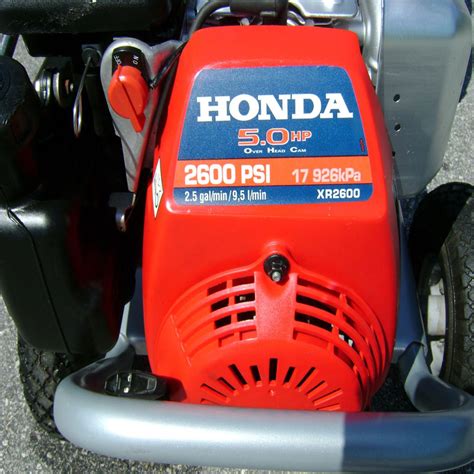 xr  excell honda pressure washer  psi