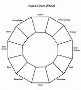Wheel Color Blank Printable Colour Worksheet Chart Template Coloring Worksheets Mixing Theory Printablee Elements Grade Charts Wheels Pdf Projects Sheet sketch template