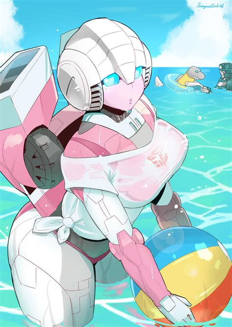 arcee at the beach transformers know your meme