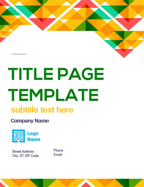 title page template room surfcom