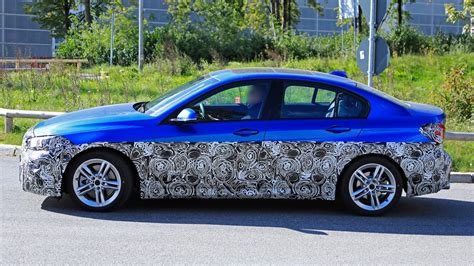 bmw  series saloon spied pictures evo