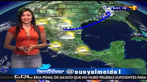 Susana Almeida Sexual Mexican Weather Woman Youtube