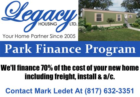 mobile home park investing newsletter march