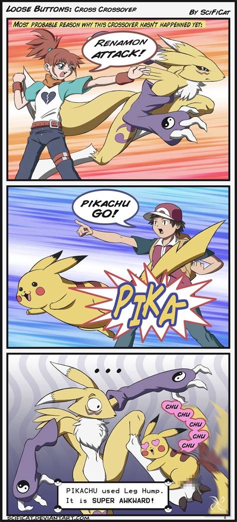Renamon Versus Pikachu Digimon Know Your Meme