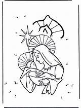 Jesus Baby Connect Dots Maria Pages Dot Coloring Kids Printable Christmas Fargelegg Puzzle Worksheets Number Advertisement Crafts Nativity Kreative Ting sketch template