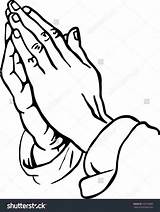 Hands Praying Drawing Hand Cupped Line Open Coloring Drawings Easy Draw Simple Vector Search Manos Yahoo Tattoo Con Pages Shutterstock sketch template