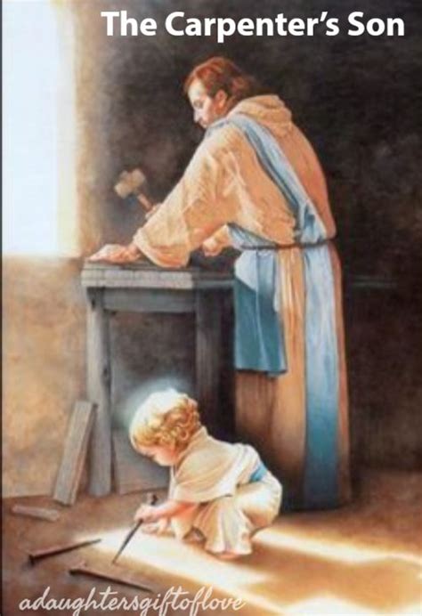 the carpenter s son bible love jesus artist