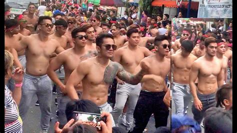 naked sexy hot men street dance party in tondo philippines