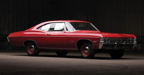 heres   late  chevrolet impala ss   classic muscle car