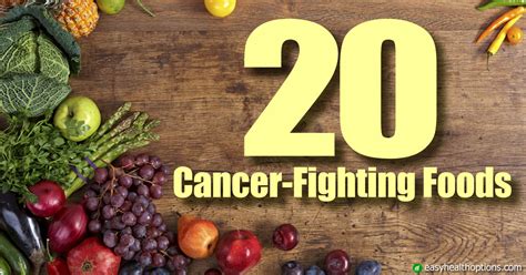cancer fighting foods    eating infographic