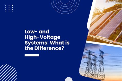 high voltage electrical systems    difference lakeview electric